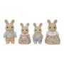 Voir la diapositive 3 : Sylvanian Families 5706 La famille lapin creme