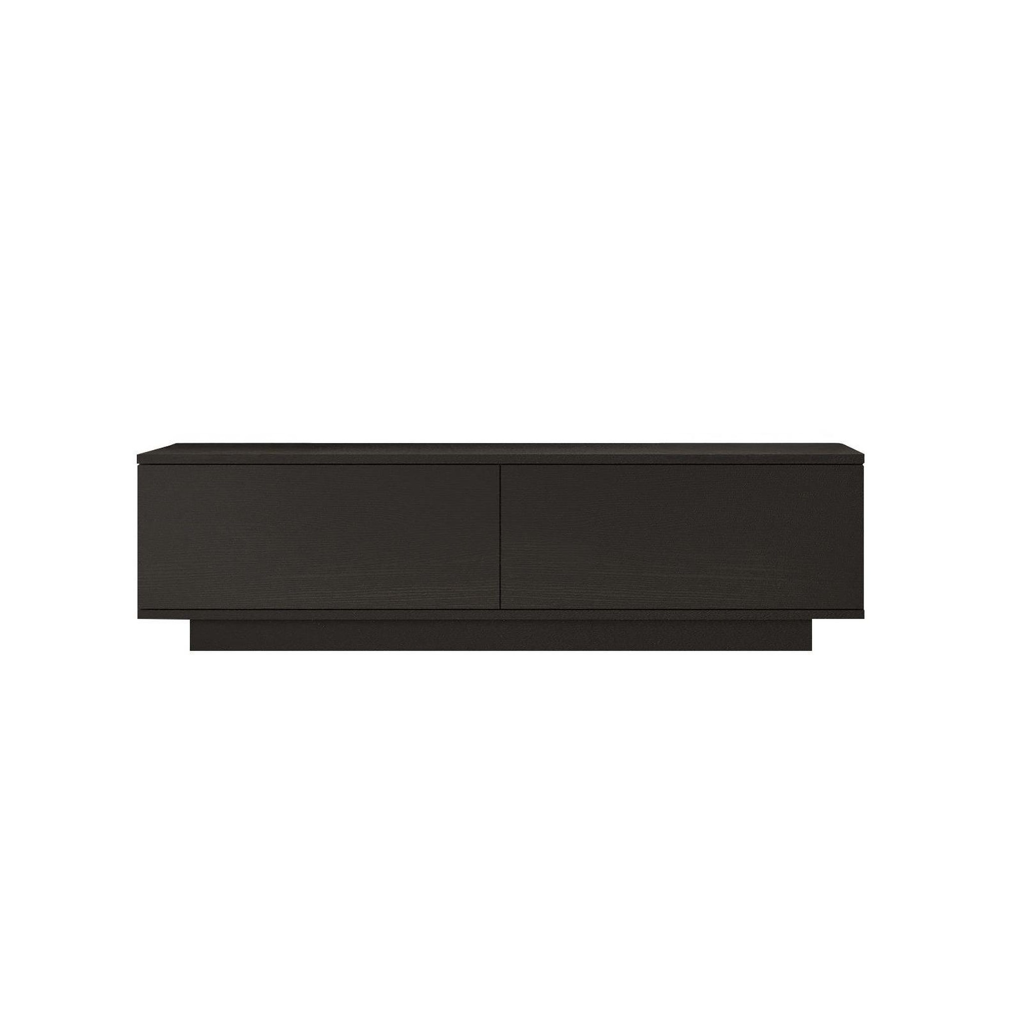 Habitat et Jardin Meuble tv en bois  fn1  - 140 x 35 x 38 cm - noir