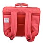 Cartable 38 cm polyester rose HAPPY