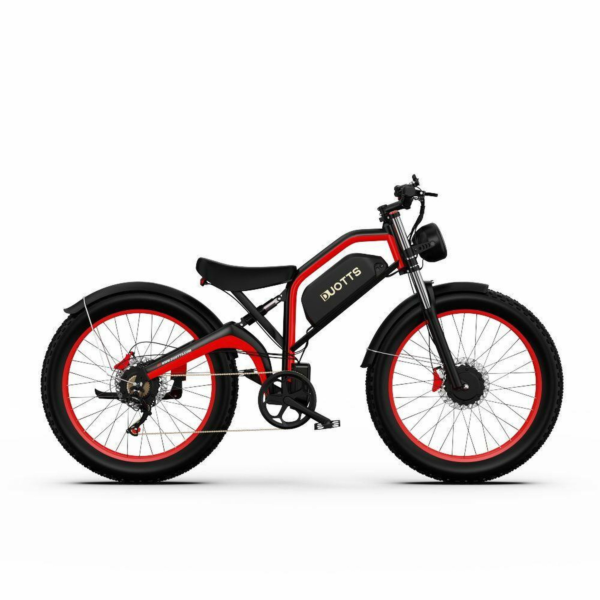 Voir la diapositive 2 : DUOTTS Vélo électrique DUOTTS N26 à double moteur