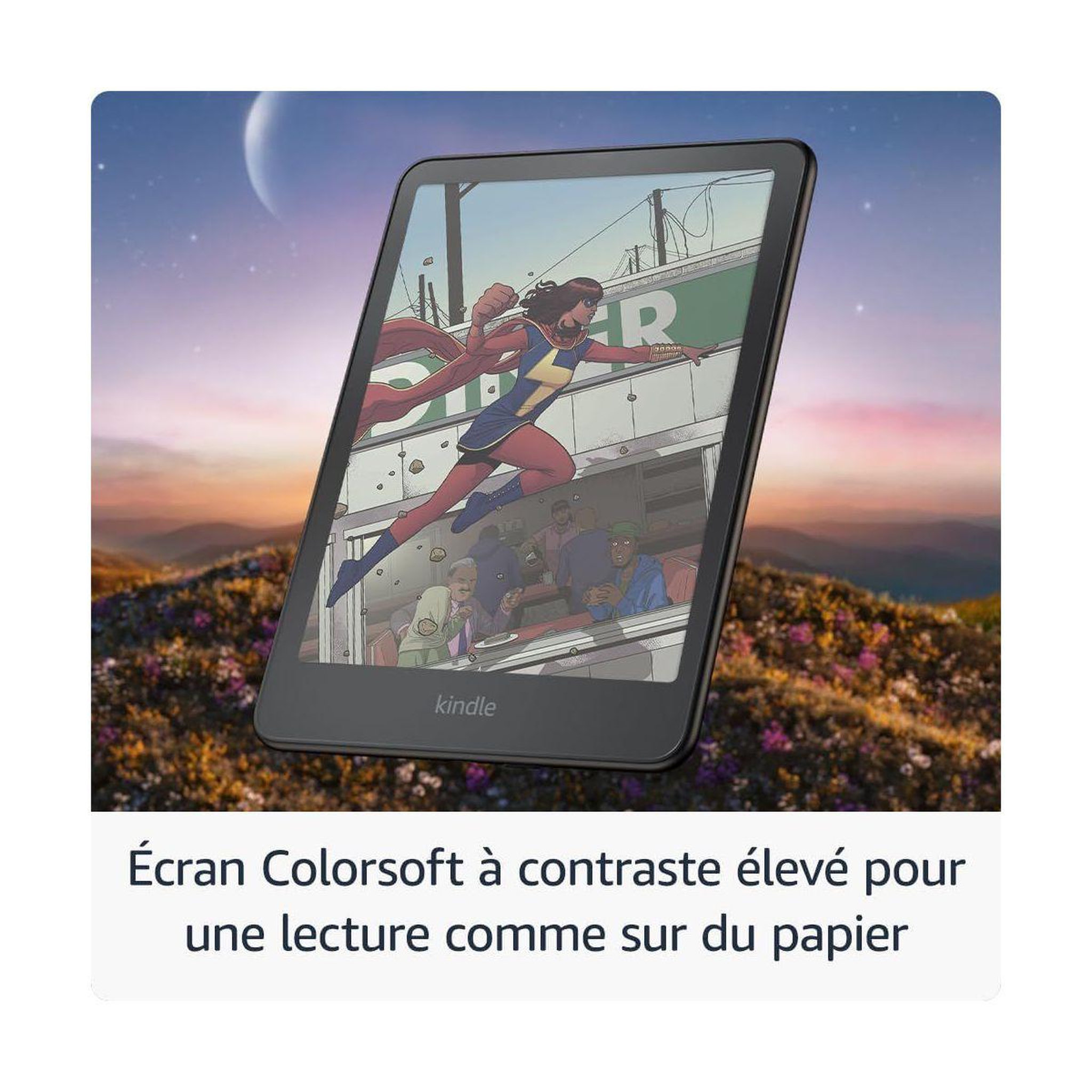Voir la diapositive 4 : AMAZON Liseuse eBook Kindle Colorsoft Signature Edition (modèle 2024)
