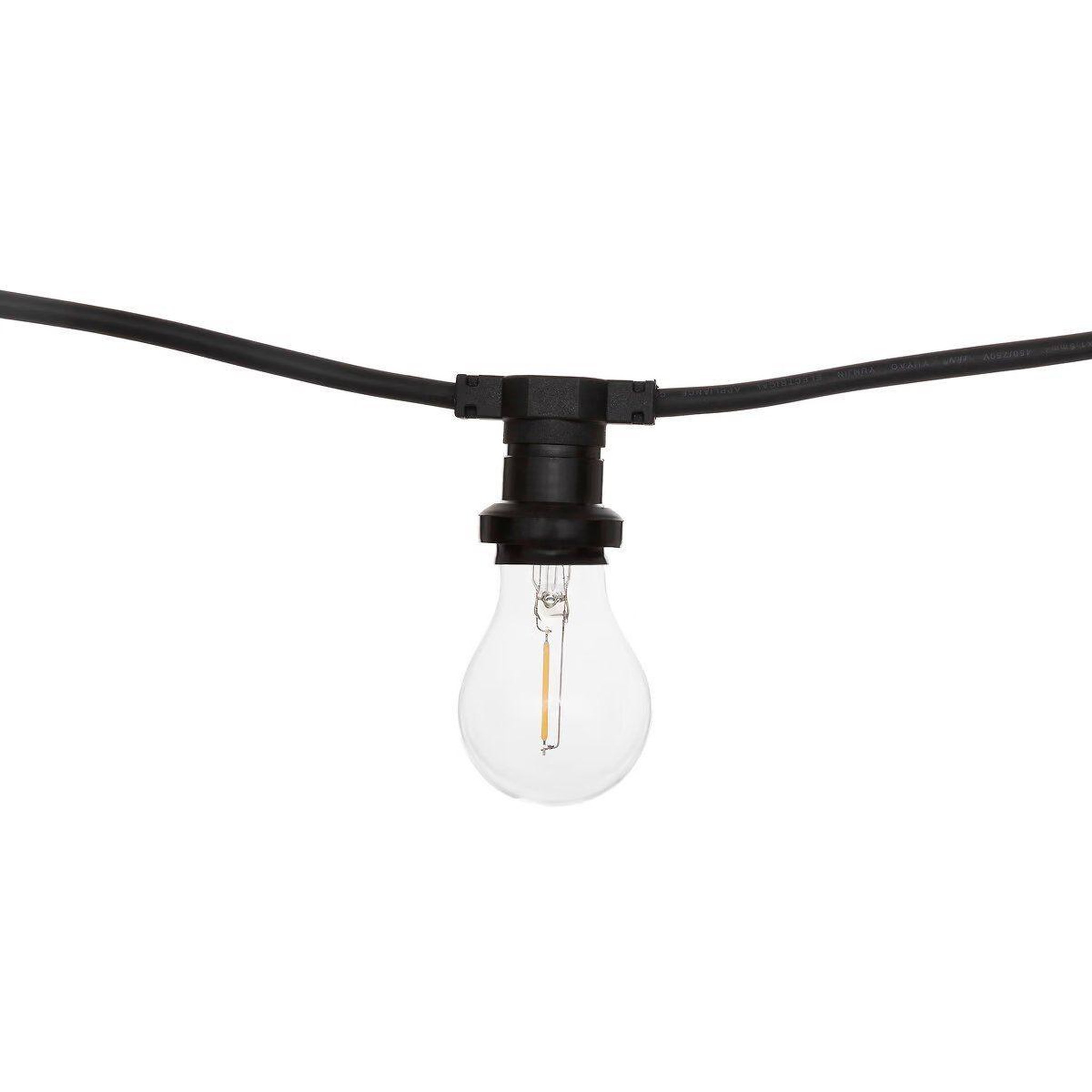 ATMOSPHERA Guirlande d'extérieur  10 ampoules  520cm noir