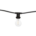 ATMOSPHERA Guirlande d'Extérieur  10 Ampoules  520cm Noir