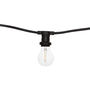 Voir la diapositive 1 : ATMOSPHERA Guirlande d'Extérieur  10 Ampoules  520cm Noir