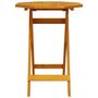 Voir la diapositive 4 : VIDAXL Ensemble de bistro pliable 3 pcs bois d'acacia solide