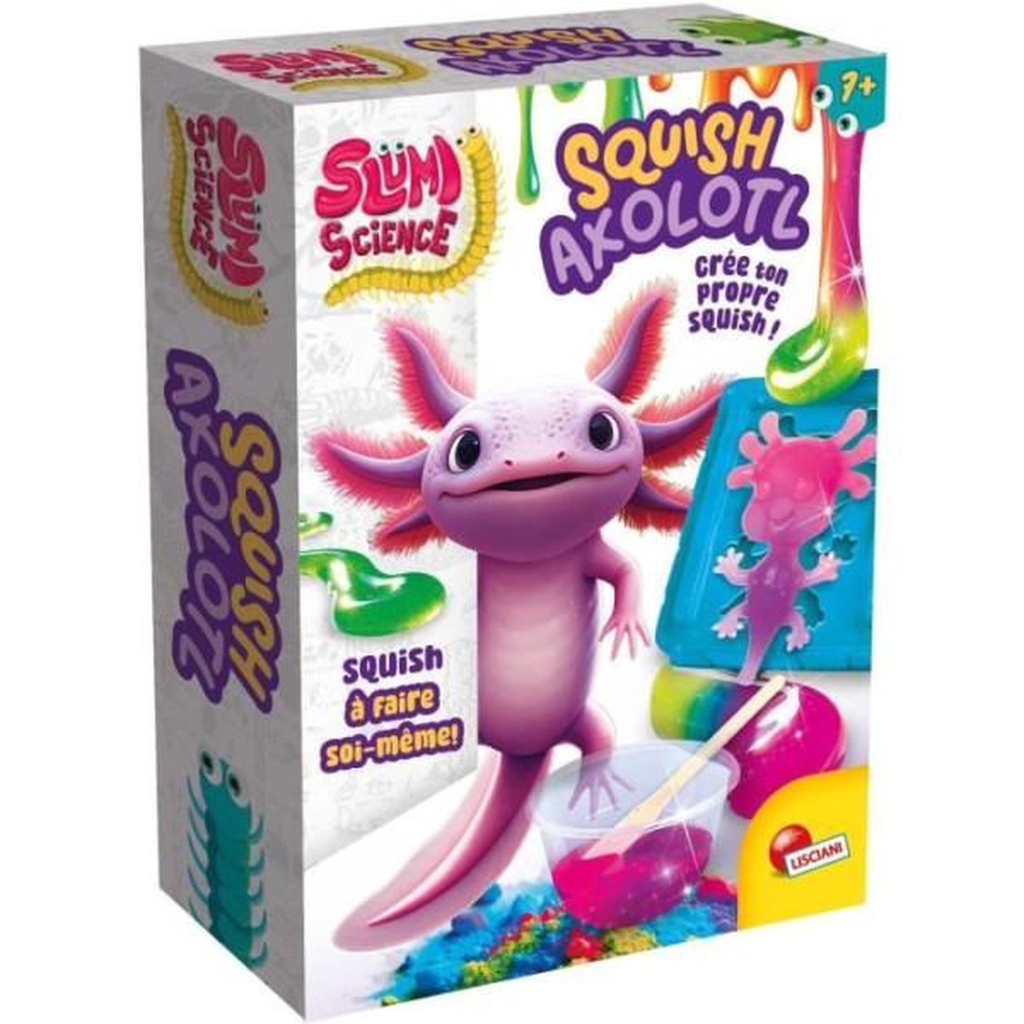 LISCIANI GIOCHI Pocket AXOLOTL - Kit Scientifique - SLUMI SCIENCE - Composants Magiques, Expérience Amusante