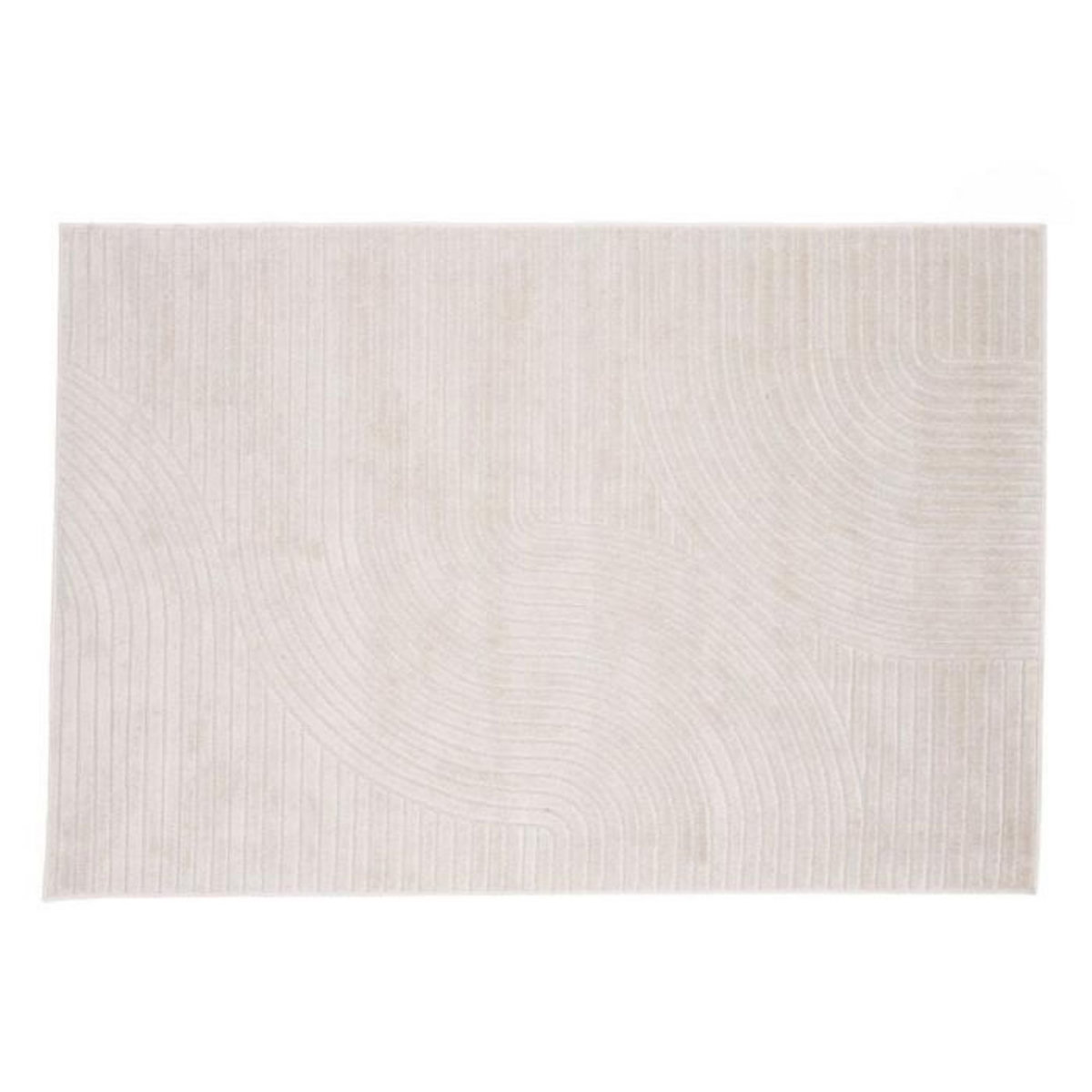 Paris Prix Tapis Déco  Vince Solar  240x340cm Blanc