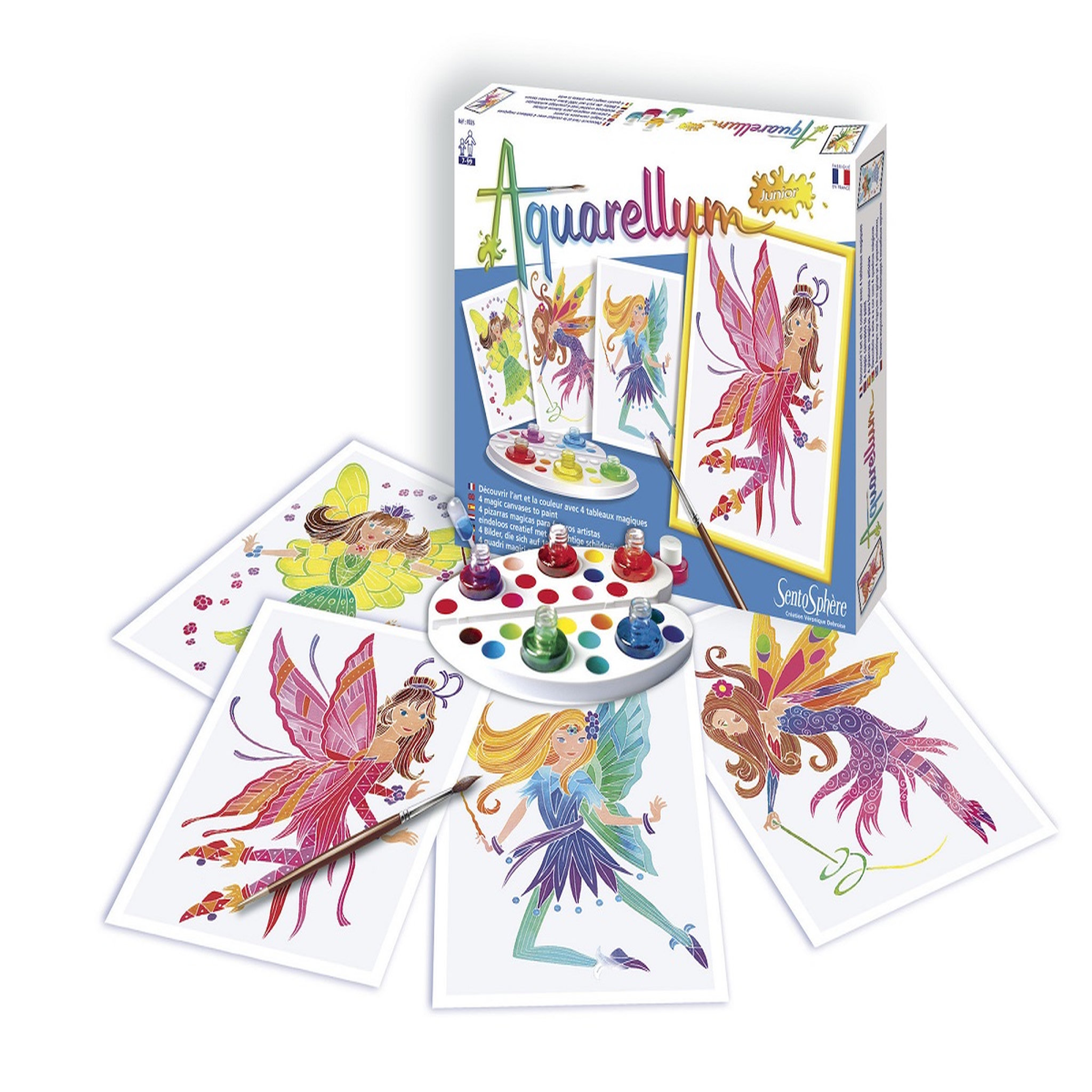 Sentosphère Peinture Aquarellum junior fées