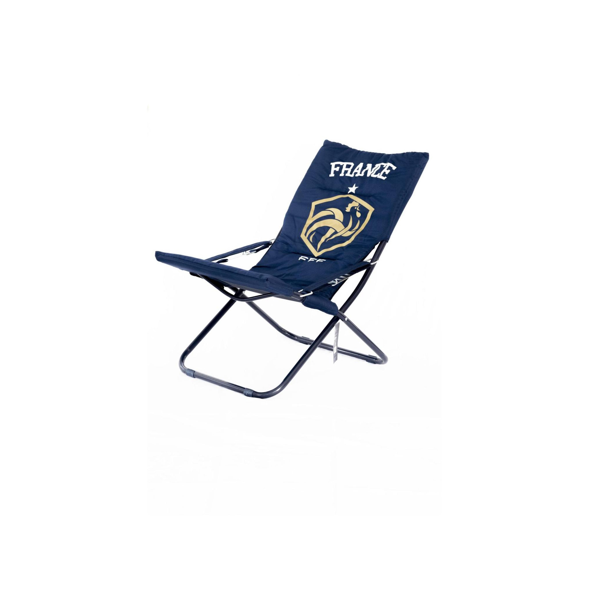 FFF Chilienne pliable - fedération francaise de football - bleu