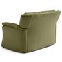 Voir la diapositive 6 : LISA DESIGN Bastille - canapé droit 2 places en tissu velours relief
