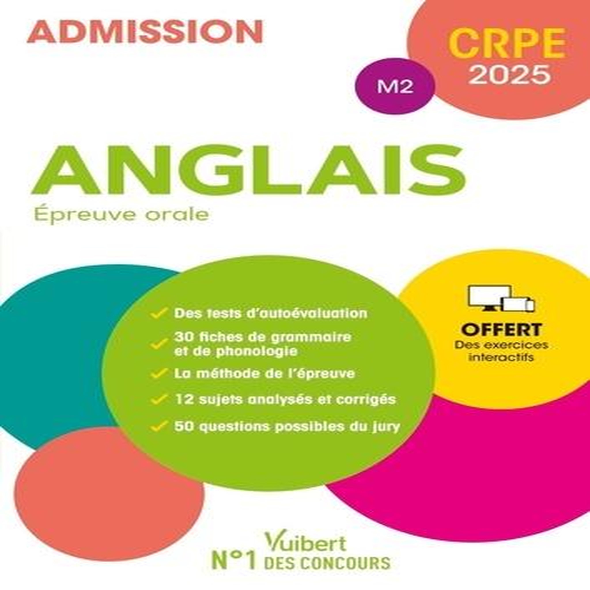 ANGLAIS CRPE. EPREUVE ORAL, EDITION 2025, Loison Marc