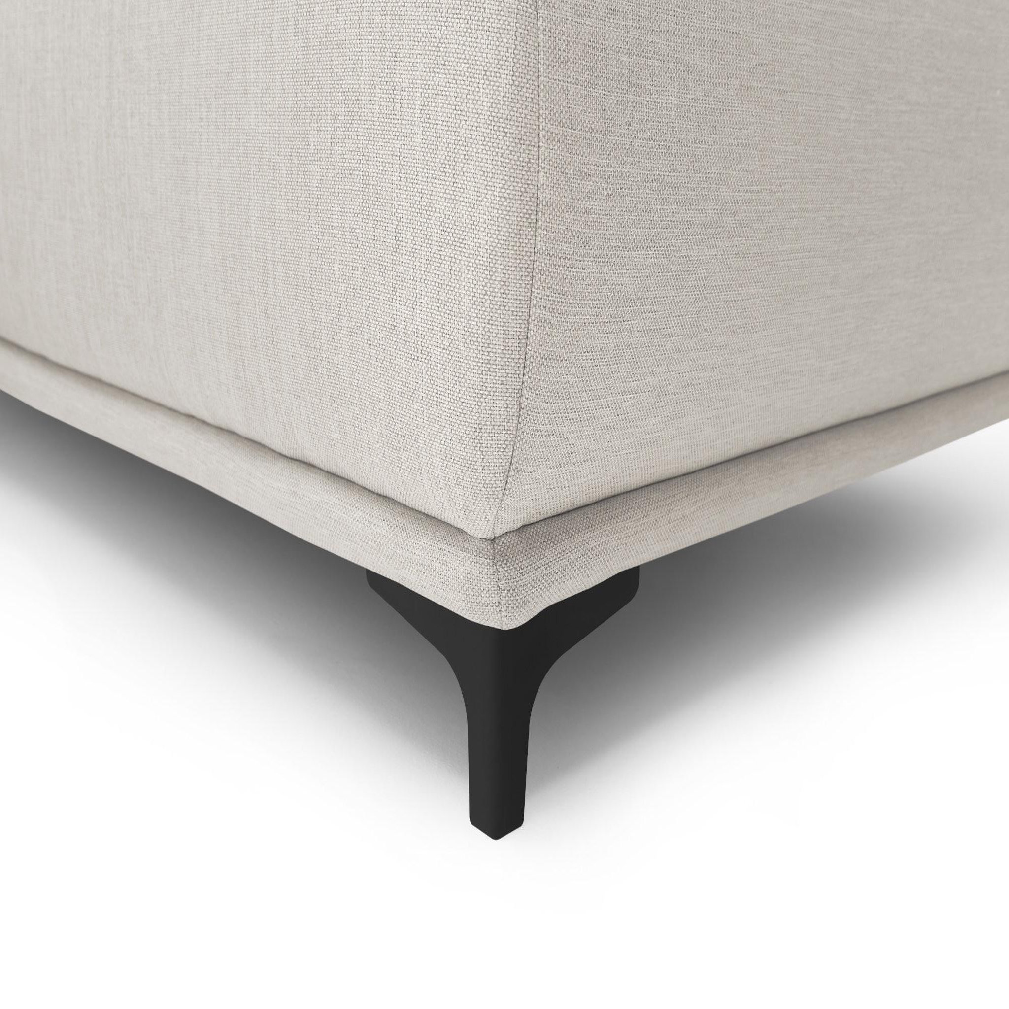 Voir la diapositive 5 : LISA DESIGN Arya - canapé d'angle réversible - convertible avec coffre - 4 places - style contemporain