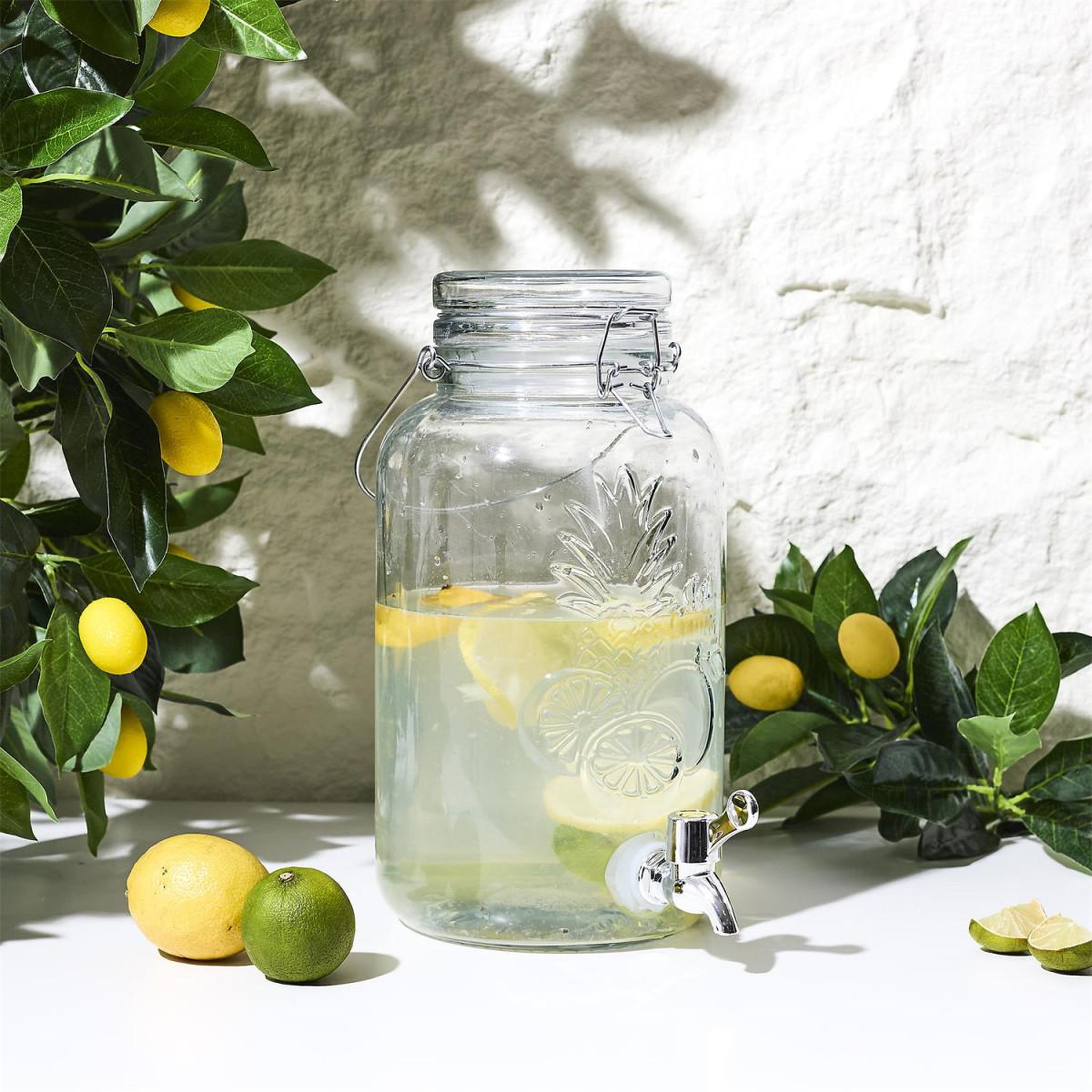 Voir la diapositive 5 : The Home Deco Factory Fontaine à boisson  tutti frutti  4l transparent
