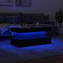 Voir la diapositive 5 : VIDAXL Table basse avec lumieres LED blanc 90x50x40 cm