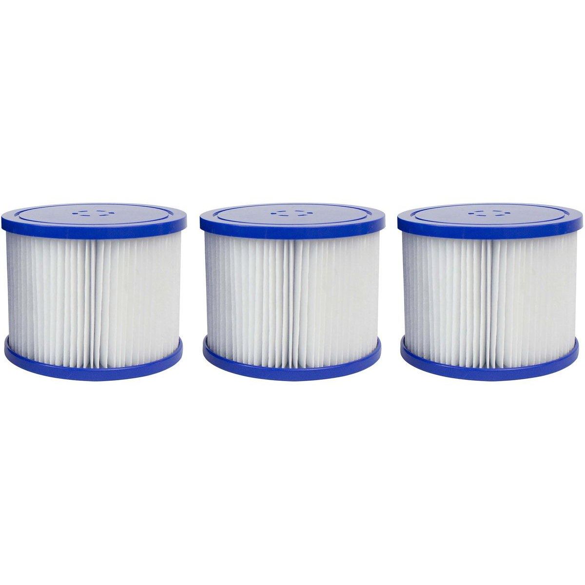 Habitat et Jardin Lot de 3 cartouches de filtration pour Spa gonflable