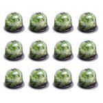 ID MARKET Cloche à salades x12 serre de protection pour plants