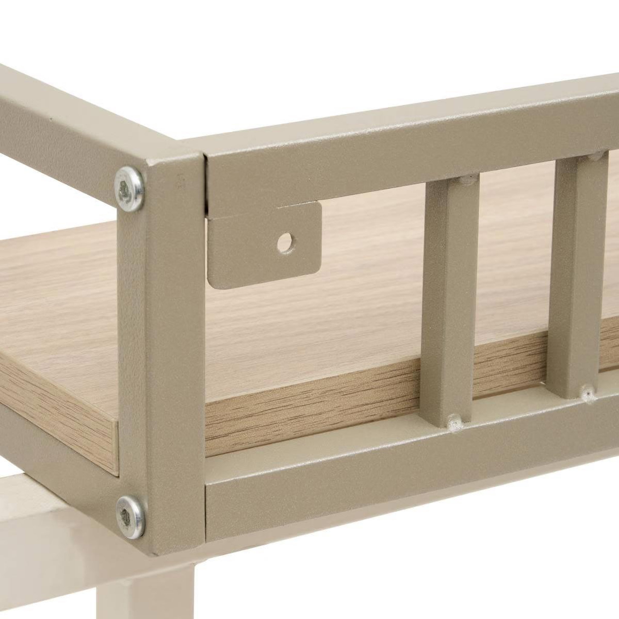 Voir la diapositive 2 : FIVE Étagère murale design  duna  56cm sable