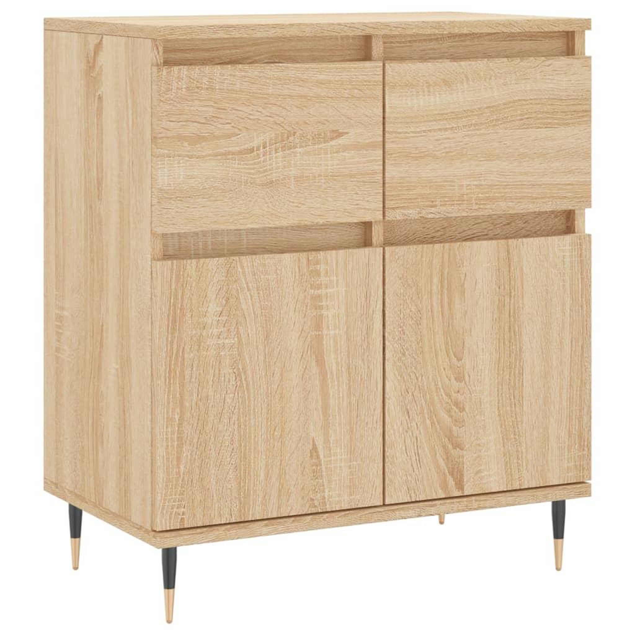 Voir la diapositive 2 : VIDAXL Buffet Chene sonoma 60x35x70 cm Bois d'ingenierie