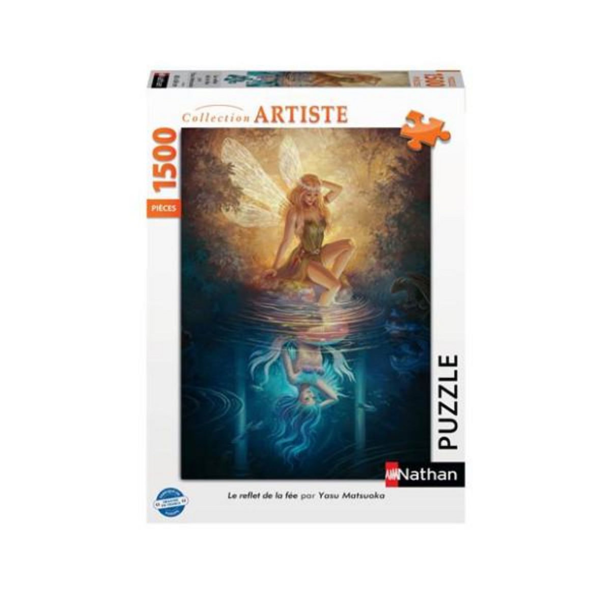 Nathan Puzzle 1500 pièces Nathan Le reflet de la fée