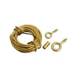 Le crochet francais Cordon De Suspension Cordon Acier Pour Tableaux, L.3000