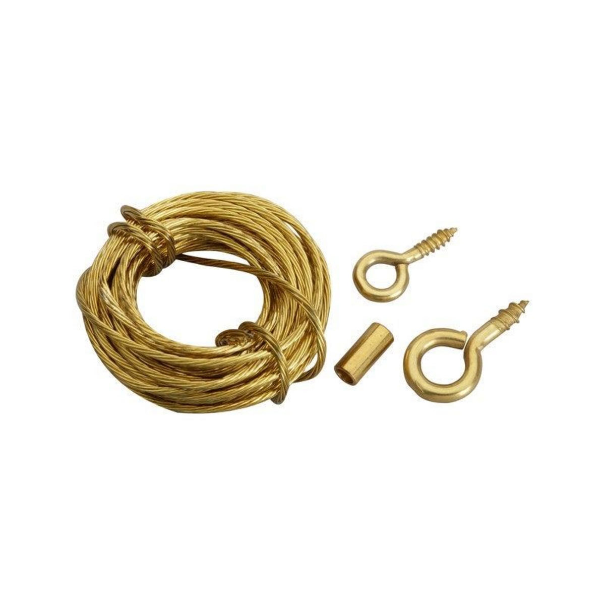 Le crochet francais Cordon De Suspension Cordon Acier Pour Tableaux, L.3000