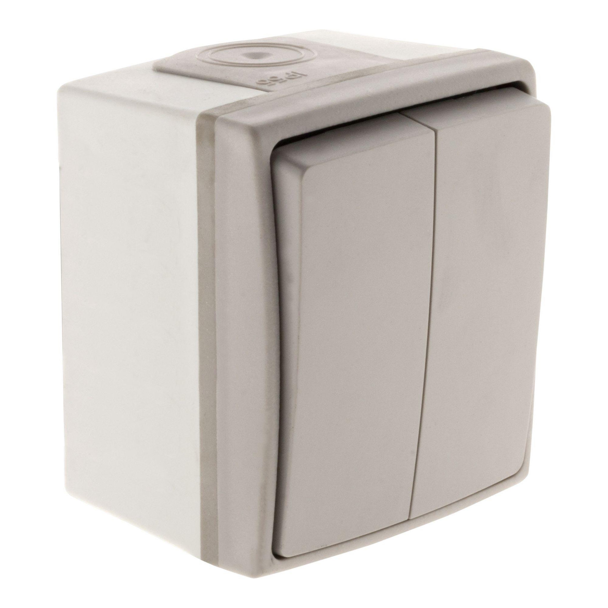 ZENITECH Interrupteur va-et-vient double étanche IP55 - Orok