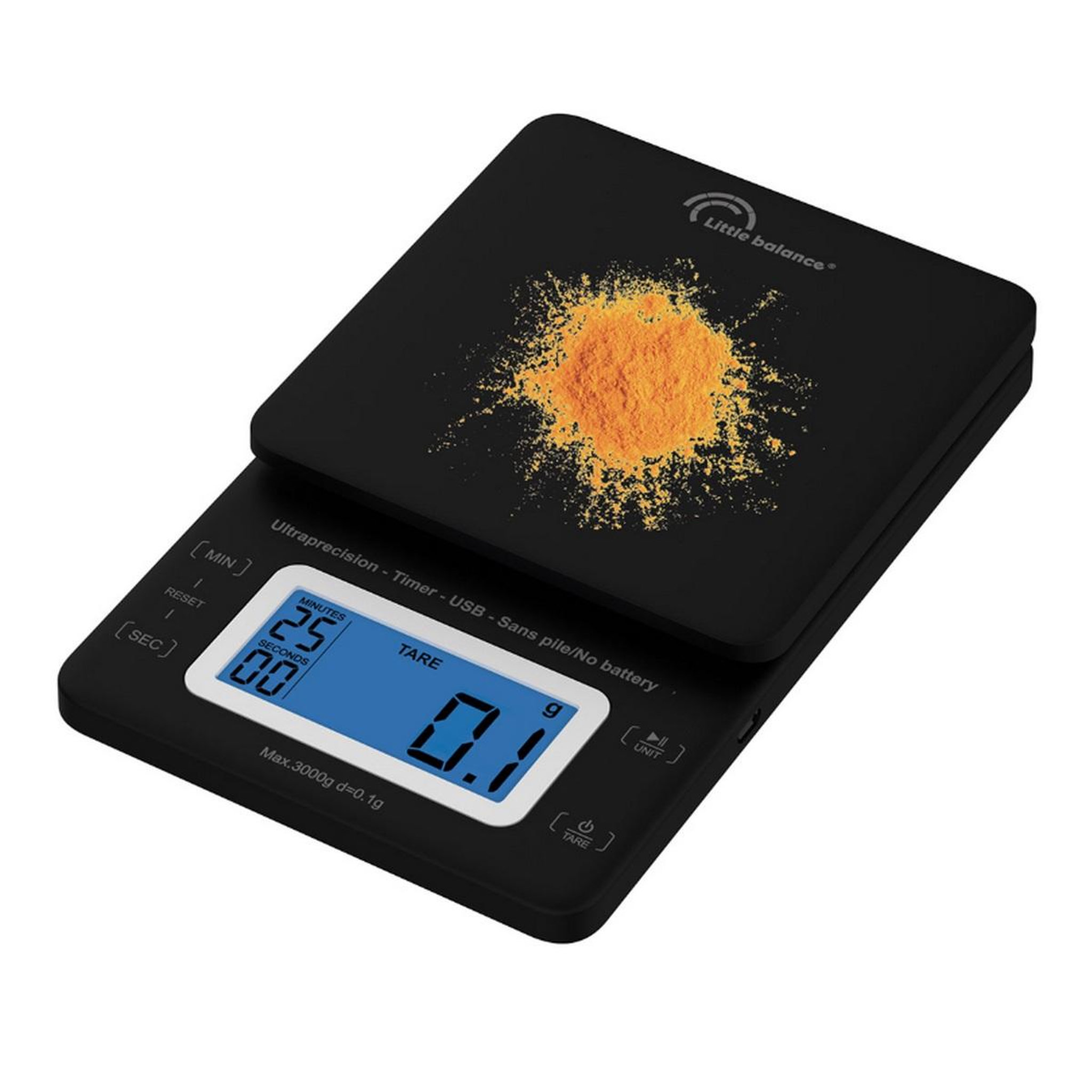 LITTLE BALANCE Balance de cuisine électronique 3kg/0.1g - 8909