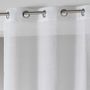 Voir la diapositive 3 : Paris Prix Rideau Voilage  Telma  140x280cm Blanc