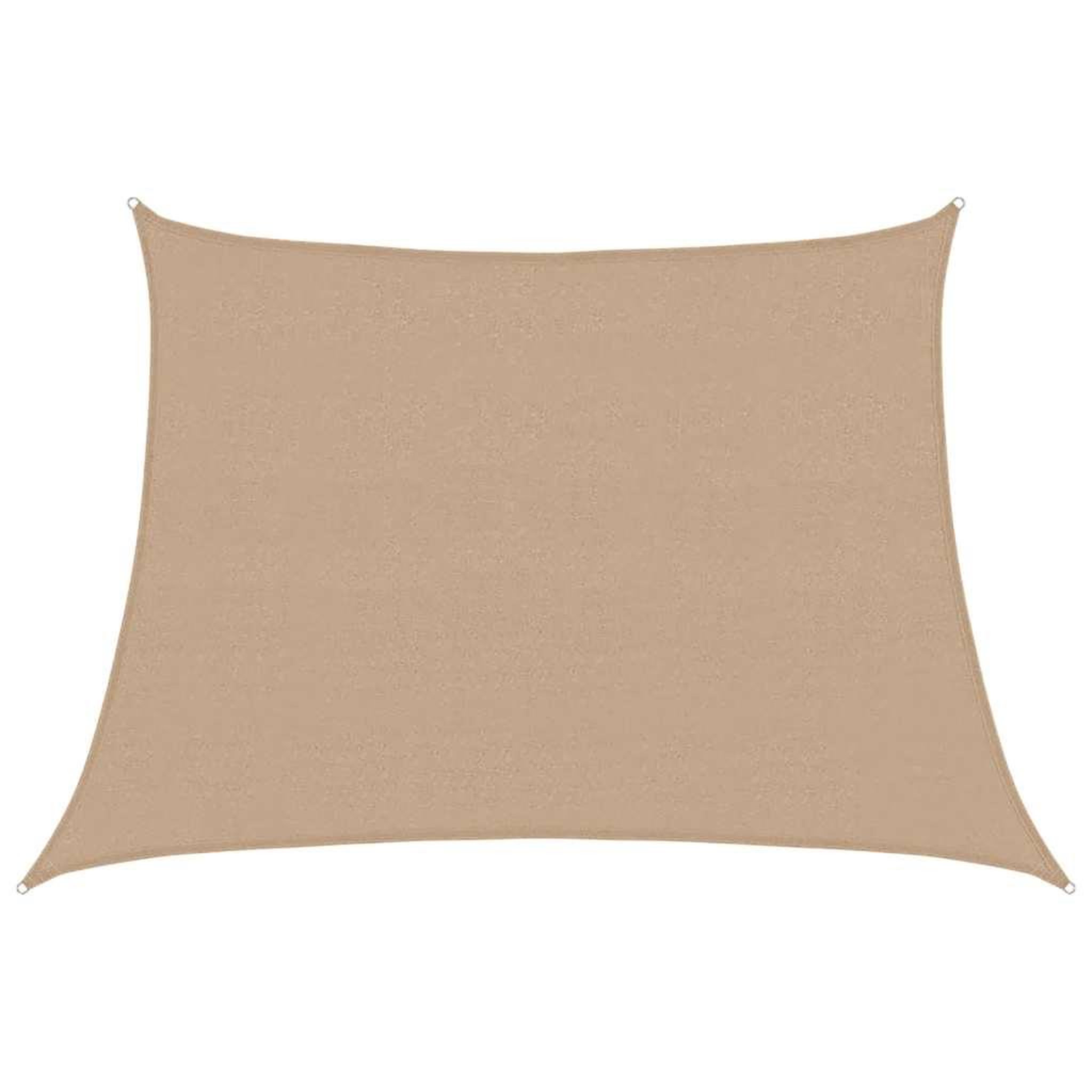 Voir la diapositive 2 : VIDAXL Voile d'ombrage 160 g/m^2 Taupe 4/5x3 m PEHD