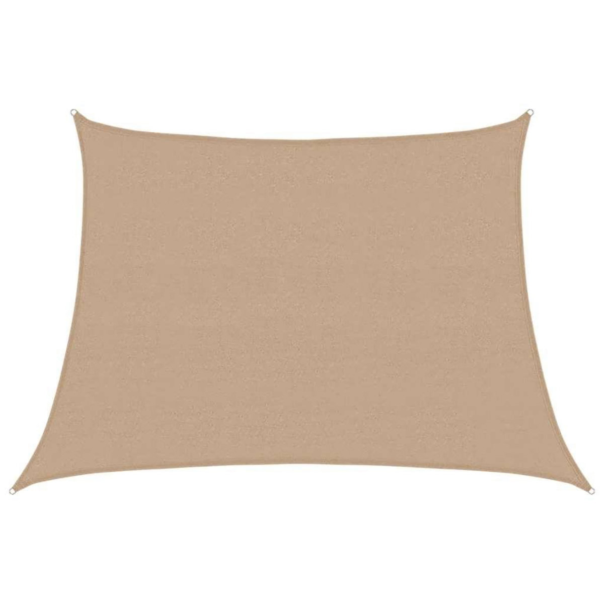 VIDAXL Voile d'ombrage 160 g/m^2 Taupe 4/5x3 m PEHD