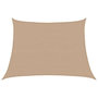 Voir la diapositive 2 : VIDAXL Voile d'ombrage 160 g/m^2 Taupe 4/5x3 m PEHD