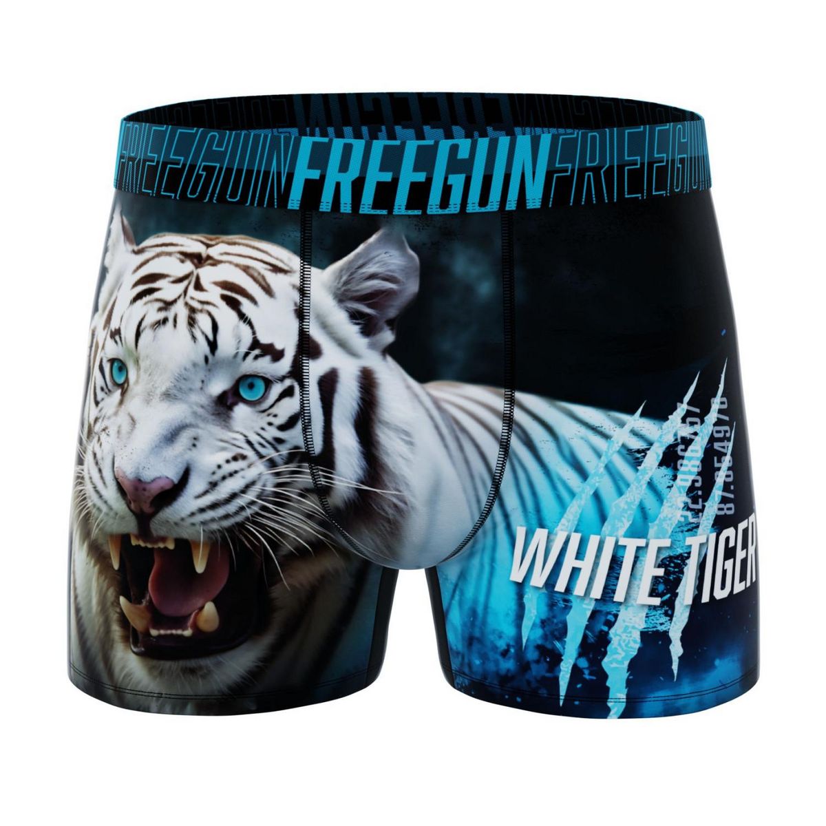 FREEGUN Lot de 4 boxers enfant Wild