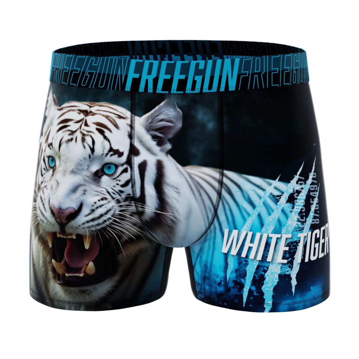 FREEGUN Lot de 4 boxers enfant Wild