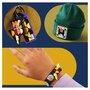 LEGO DOTS 41808 - Ensemble d&rsquo;accessoires Poudlard, Jouet Création de Bijoux sur Harry Potter avec Bracelet, 2 Étiquettes et Plaque