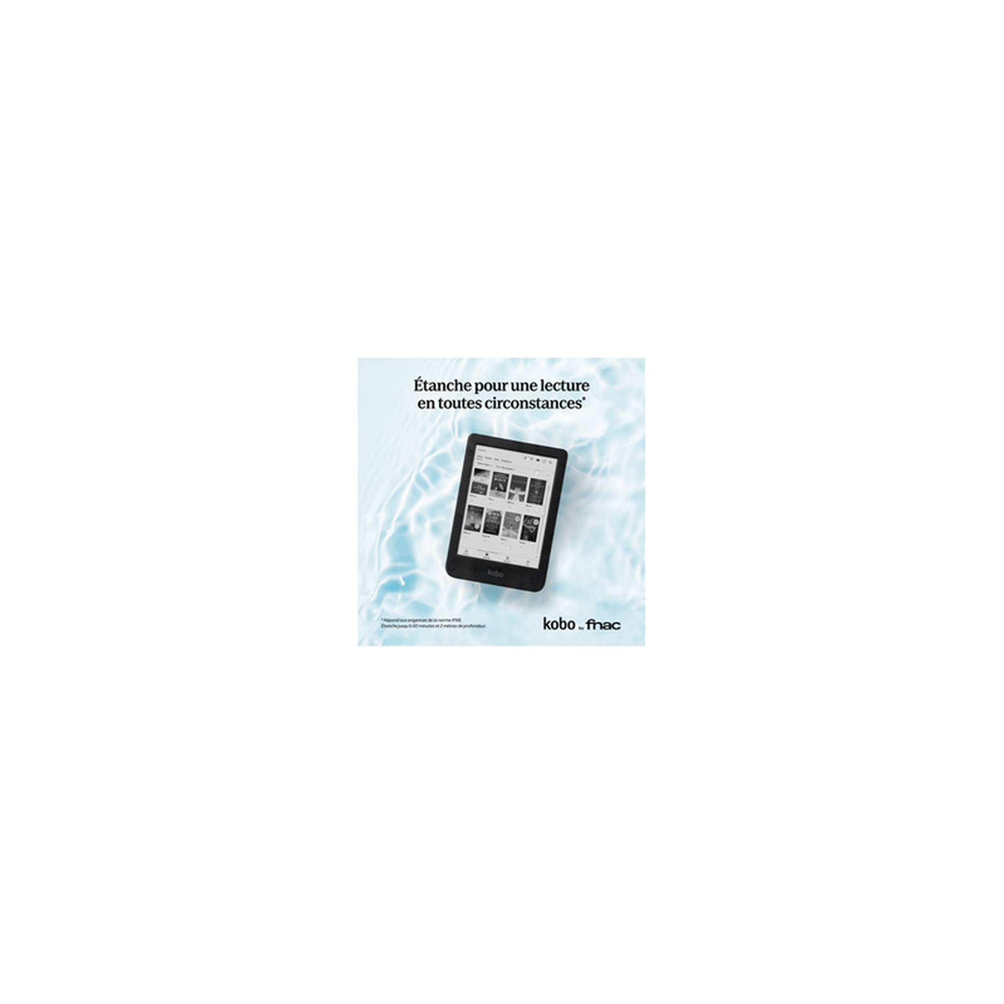 Voir la diapositive 6 : kobo Liseuse eBook Kobo Liseuse numerique Kobo by Fnac Clara BW 6 16 Go Noir