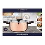 Voir la diapositive 3 : Arthur Martin Faitout 24 cm - ARTHUR MARTIN - AM945GT - 3 couches triple action : cuivre, aluminium, inox - Tous feux dont induction