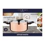 Voir la diapositive 3 : Arthur Martin Faitout 24 cm - ARTHUR MARTIN - AM945GT - 3 couches triple action : cuivre, aluminium, inox - Tous feux dont induction