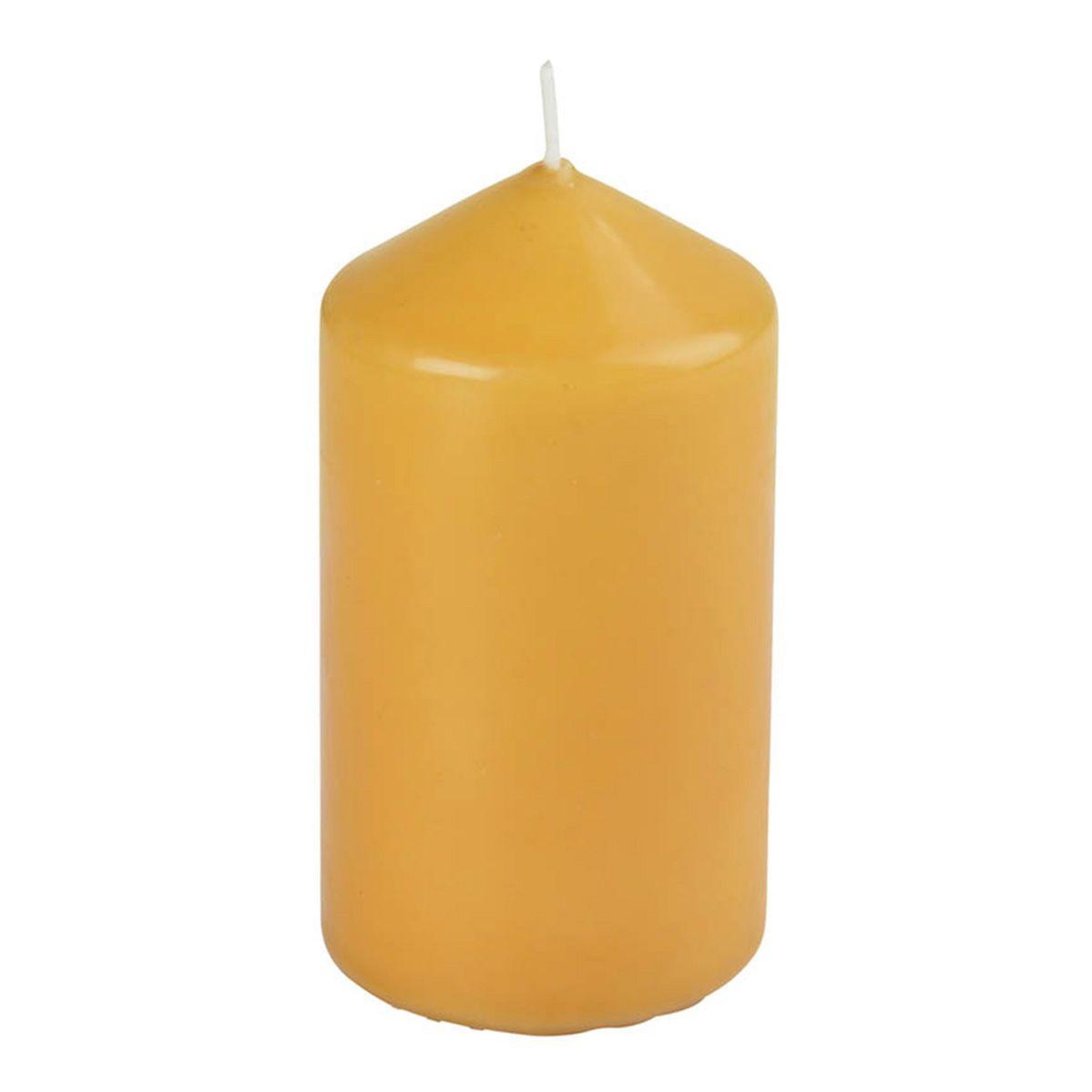 Voir la diapositive 2 : HOMEA Bougie pilier  essentiel ii  15cm orange epicée