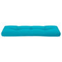 Voir la diapositive 5 : VIDAXL Coussin de palette turquoise 120x40x12 cm tissu