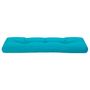 Voir la diapositive 5 : VIDAXL Coussin de palette turquoise 120x40x12 cm tissu