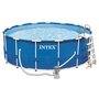 INTEX Kit piscine tubulaire METAL FRAME