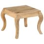 Voir la diapositive 1 : VIDAXL Table d'appoint 45x45x40 cm Bois de manguier massif