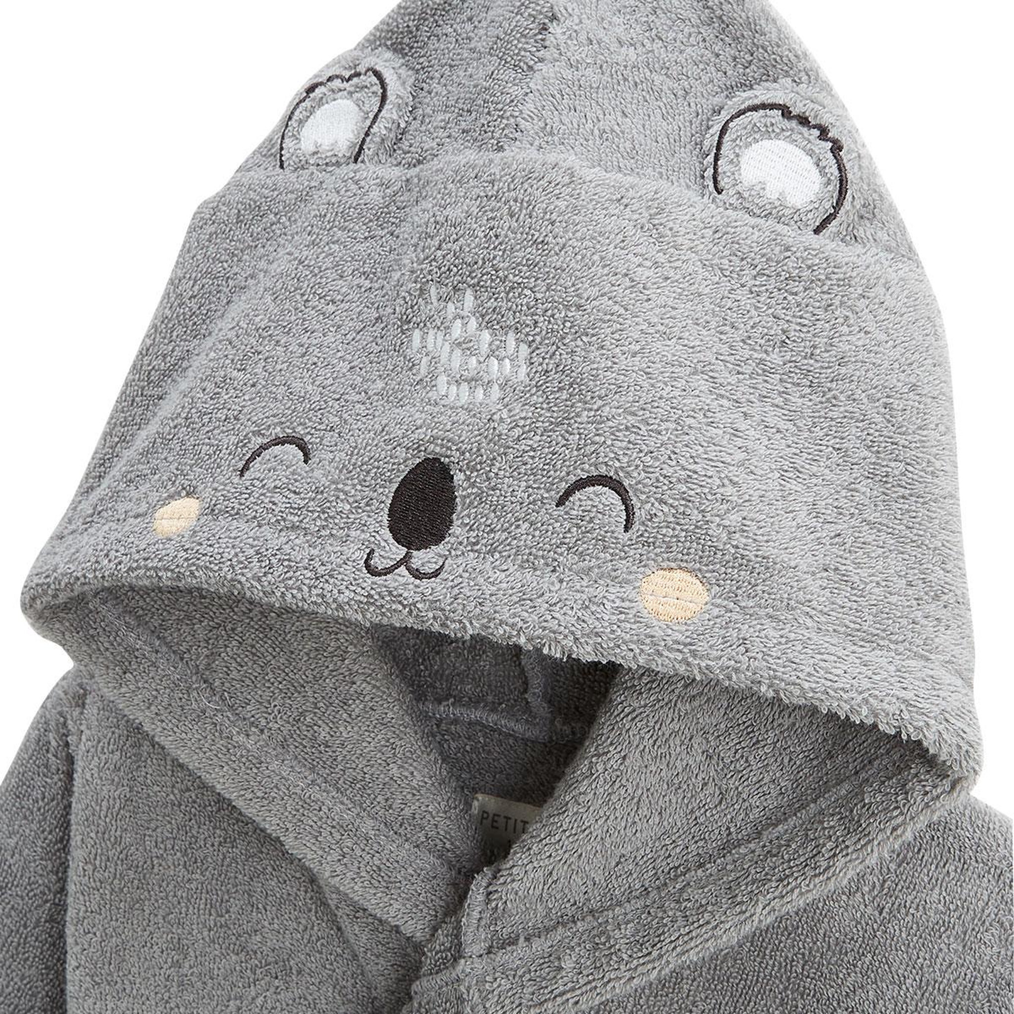 Voir la diapositive 3 : Petit Béguin Peignoir de bain bébé Nuage