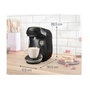 Voir la diapositive 4 : BOSCH Cafetière à dosettes 1400w noir - TAS109E