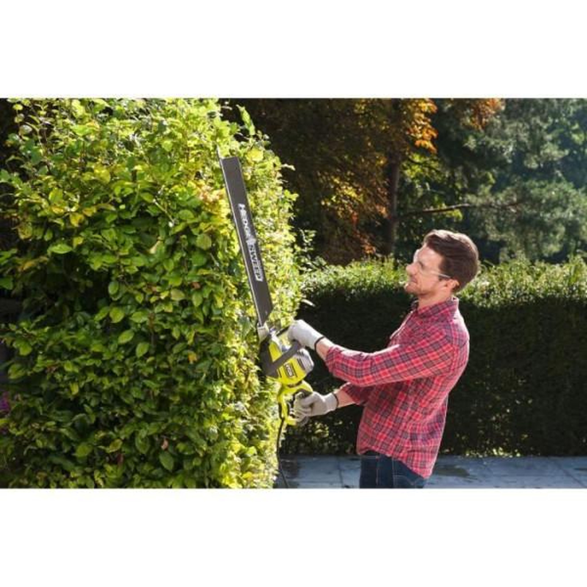 Voir la diapositive 5 : Ryobi Taille-haies électrique filaire 800 W RYOBI RHT8165RL - lames 65 cm - écartement 34 mm - poignée arriere rotative - HedgeSwee