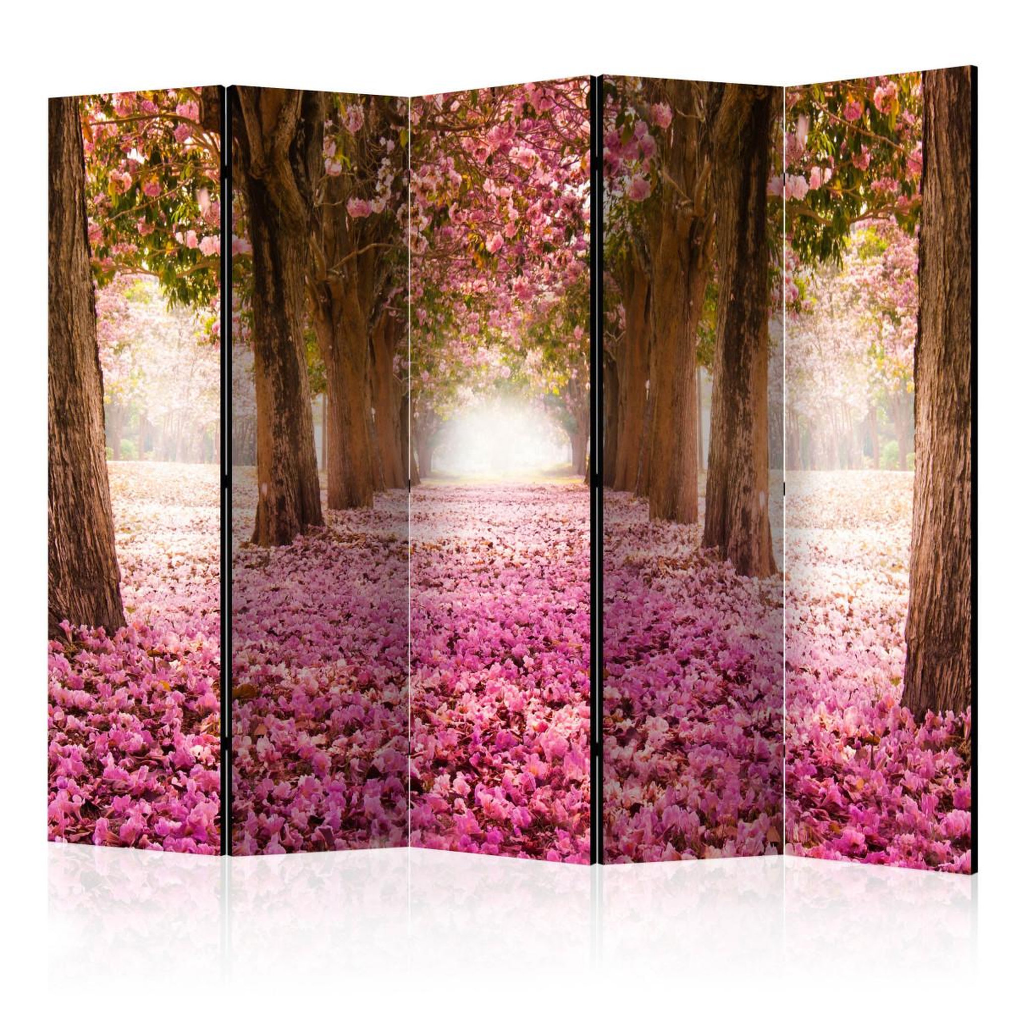 Paris Prix Paravent 5 volets  pink grove  172x225cm