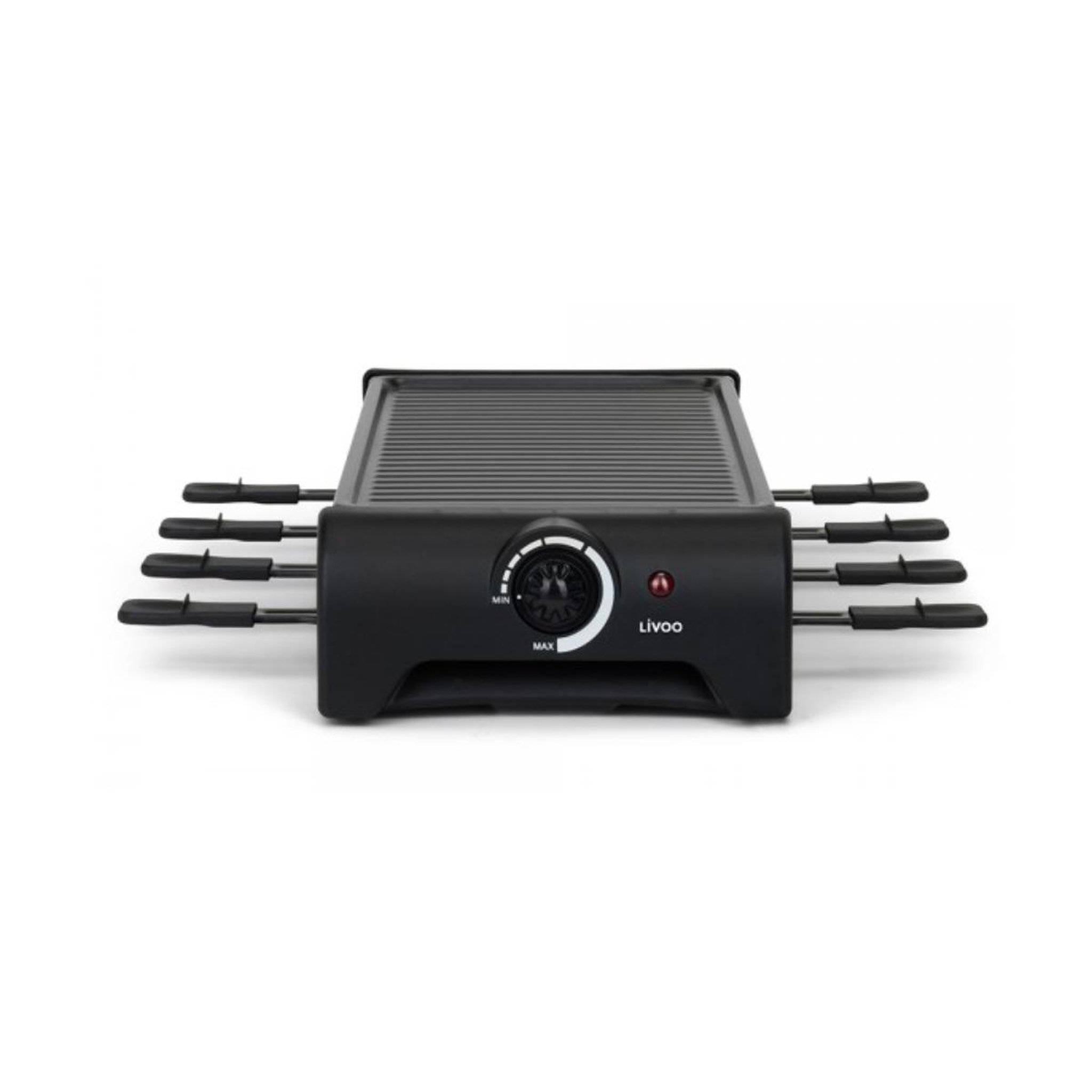 Voir la diapositive 3 : LIVOO Appareil à raclette 8 personnes 1300w - DOC312