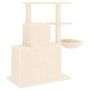 Voir la diapositive 5 : VIDAXL Arbre a chat avec griffoirs en sisal Creme 83 cm