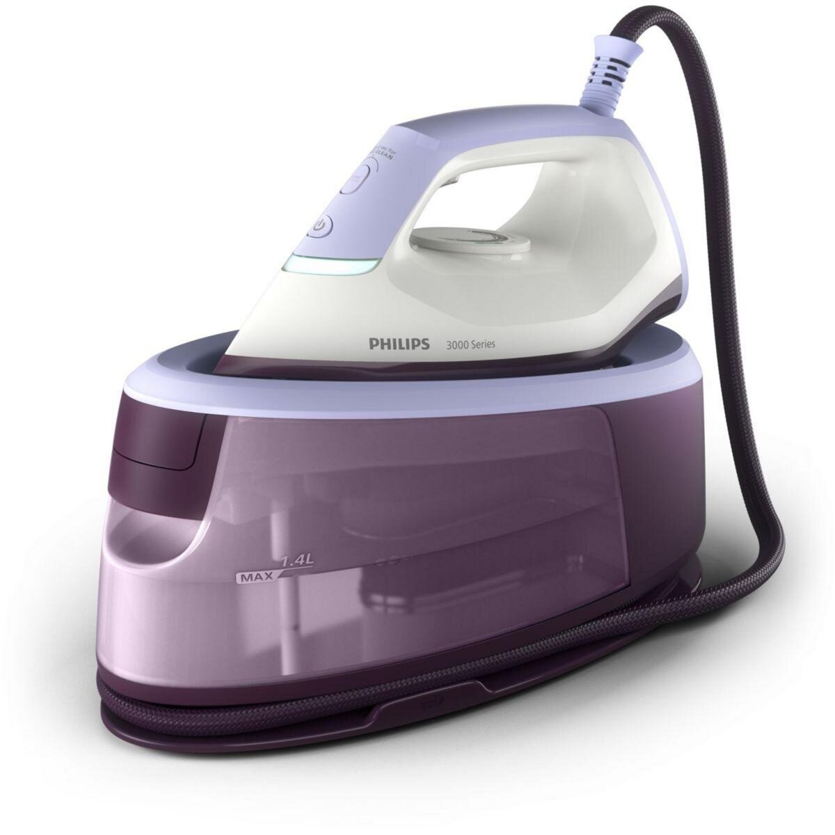 Philips Centrale vapeur PSG3000/30 mauve 1,4L