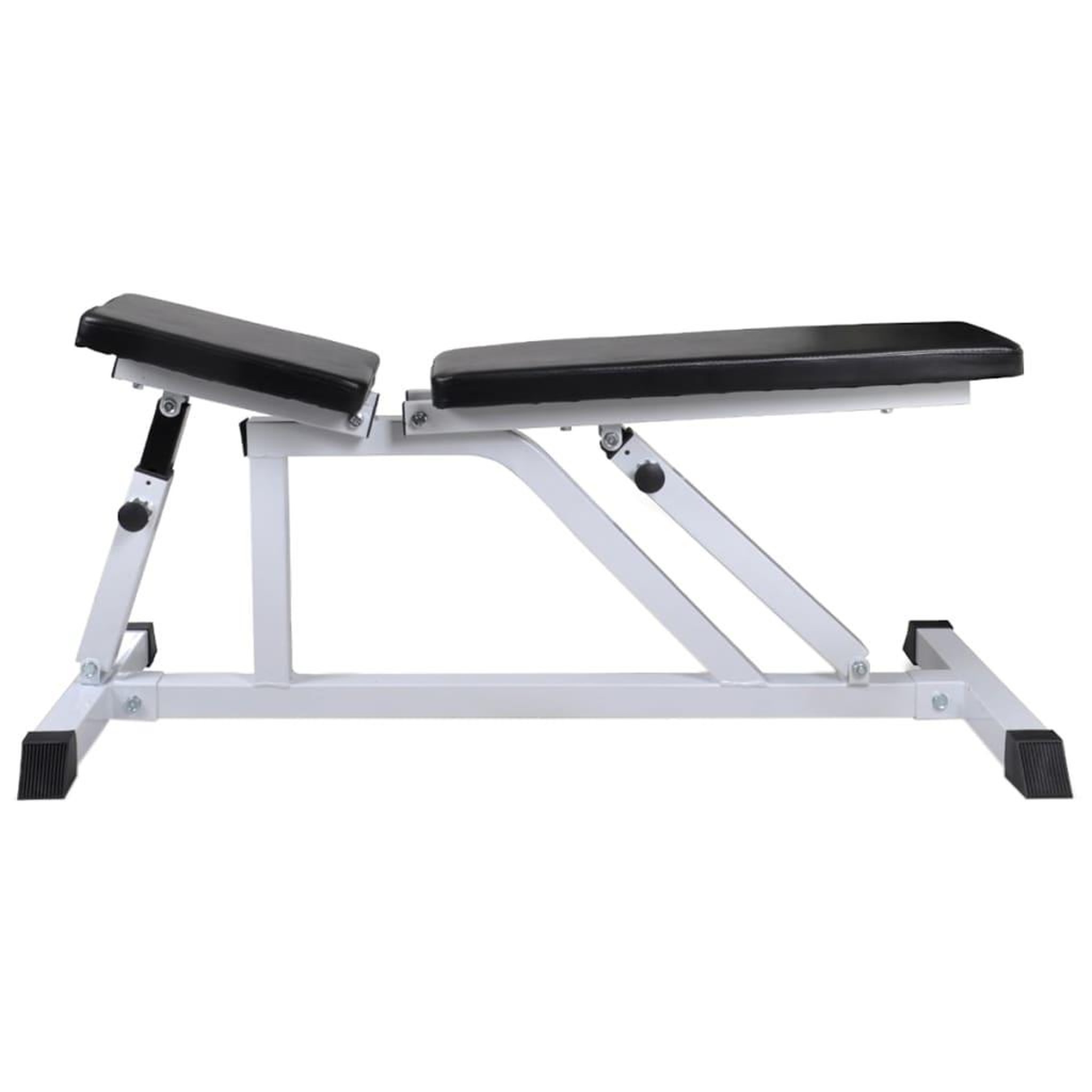 Voir la diapositive 4 : VIDAXL Banc d'entraînement avec jeu d'halteres 30,5 kg